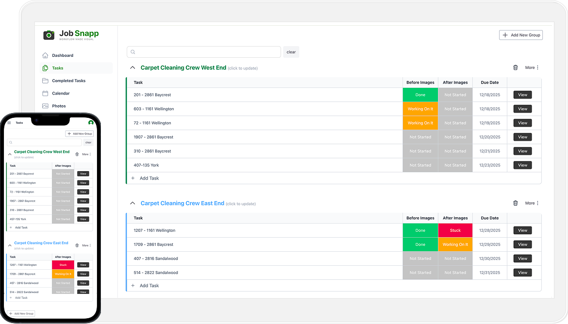 carpet cleaning software